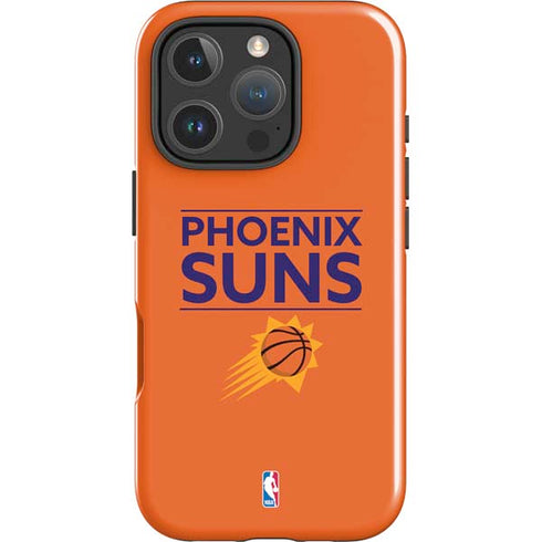 NBA Phoenix Suns Standard - Orange iPhone 16 Pro Impact Case